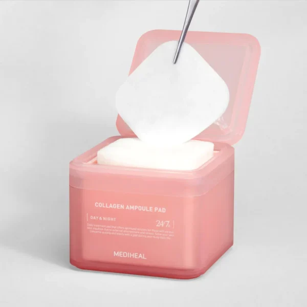 kollageenikasvovesityynyt MEDIHEAL Collagen Ampoule Pad 100 Pads