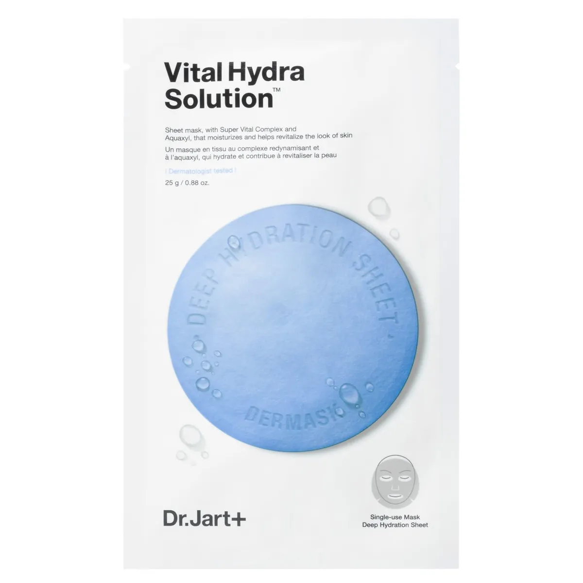 DR. JART+ Dermask Water Jet Vital Hydra Solution Sheet Mask - suomi