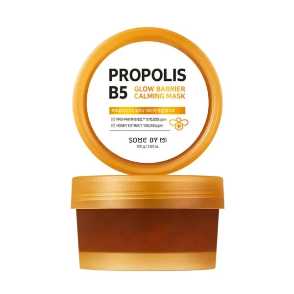 Uudistava Naamio Propoliksella Some By Mi Propolis B5 Glow Barrier Calming Mask 100g