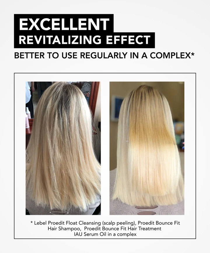 Lebel Proedit Bounce Fit Hair Shampoo Before And After