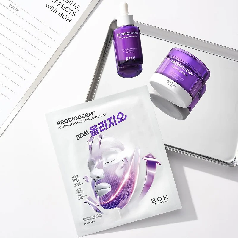 BIOHEAL BOH Probioderm 3D Lifting Full Face Tension Gel Mask