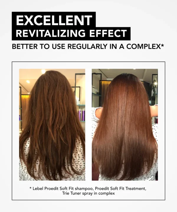 Lebel Proedit Soft Fit Hair Treatment До и Псоле