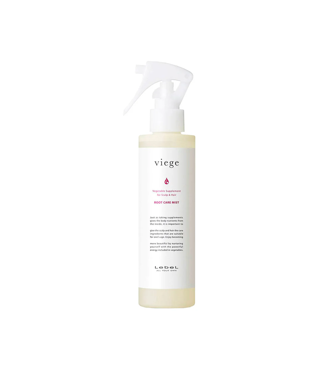 Palauttava Suihke Hiuspohjalle Lebel Viege Root Care Mist 180ml