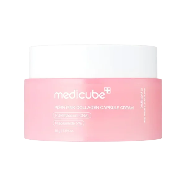 PDRN-Voide Ihon Sävyn Tasoittamiseen Medicube PDRN Pink Collagen Capsule Cream 55g