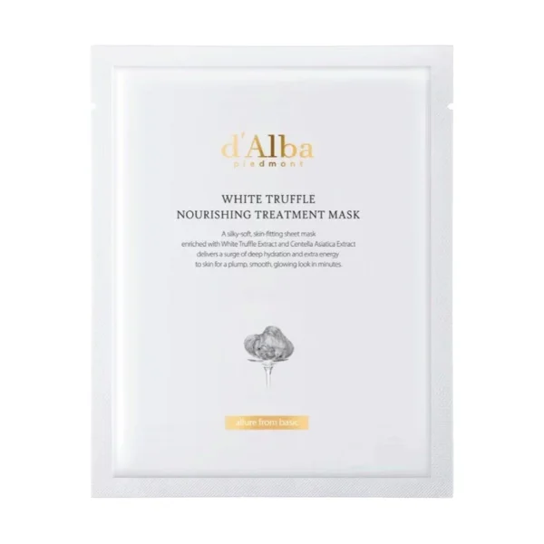Mask with White Truffle and Hyaluronic Acid d'Alba White Truffle Nourishing Treatment Mask