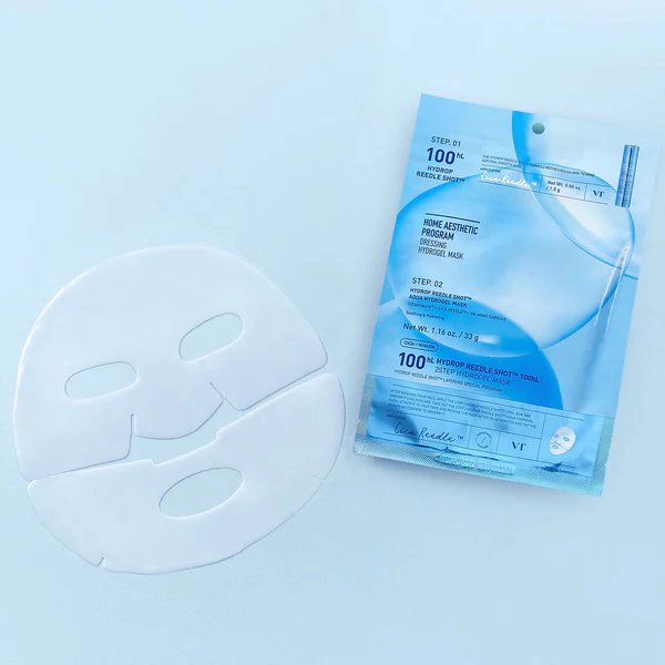 mask for skin hydration VT Cosmetics Hydrop HL Reedle Shot 100 2Step Hydrogel Mask