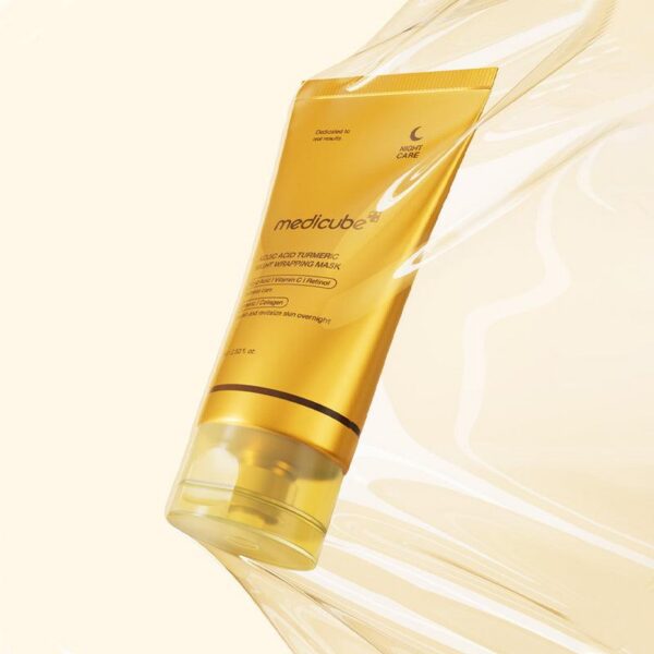 Ночная Корейская маска для лица Medicube Kojic Acid Turmeric Night Wrapping Mask 75мл