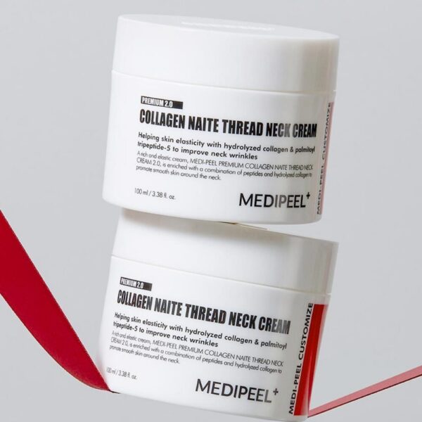 Uudistava Kaulavoide MEDIPEEL Premium Collagen Naite Thread Neck Cream 100ml - Image 5