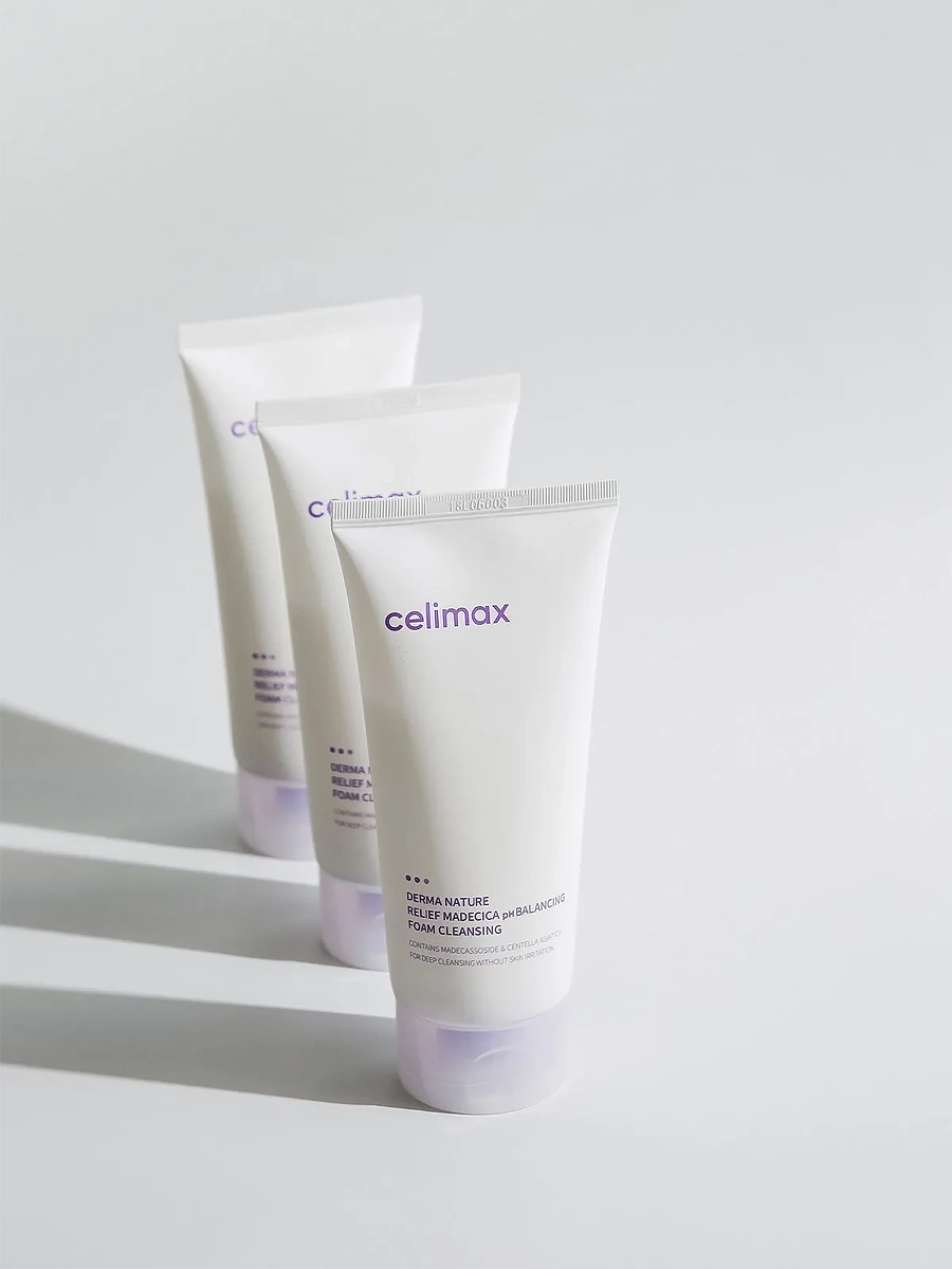 Celimax Derma Nature Relief Madecica pH Balancing Foam Cleansing 150мл