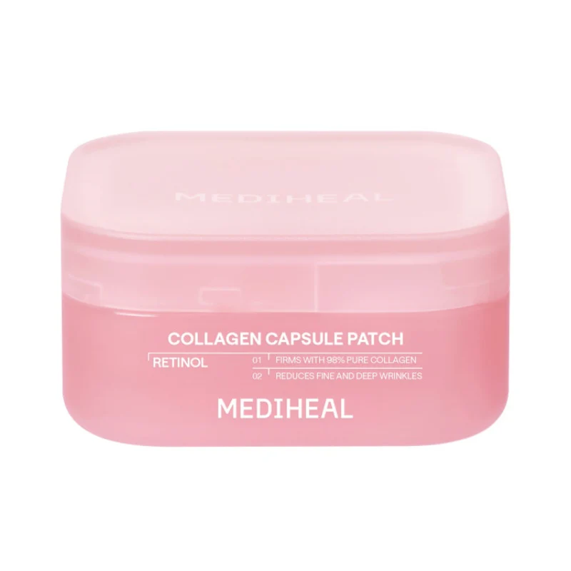 Anti-Wrinkle Retinol Patches Mediheal Collagen Capsule Patch Retinol 60pcs