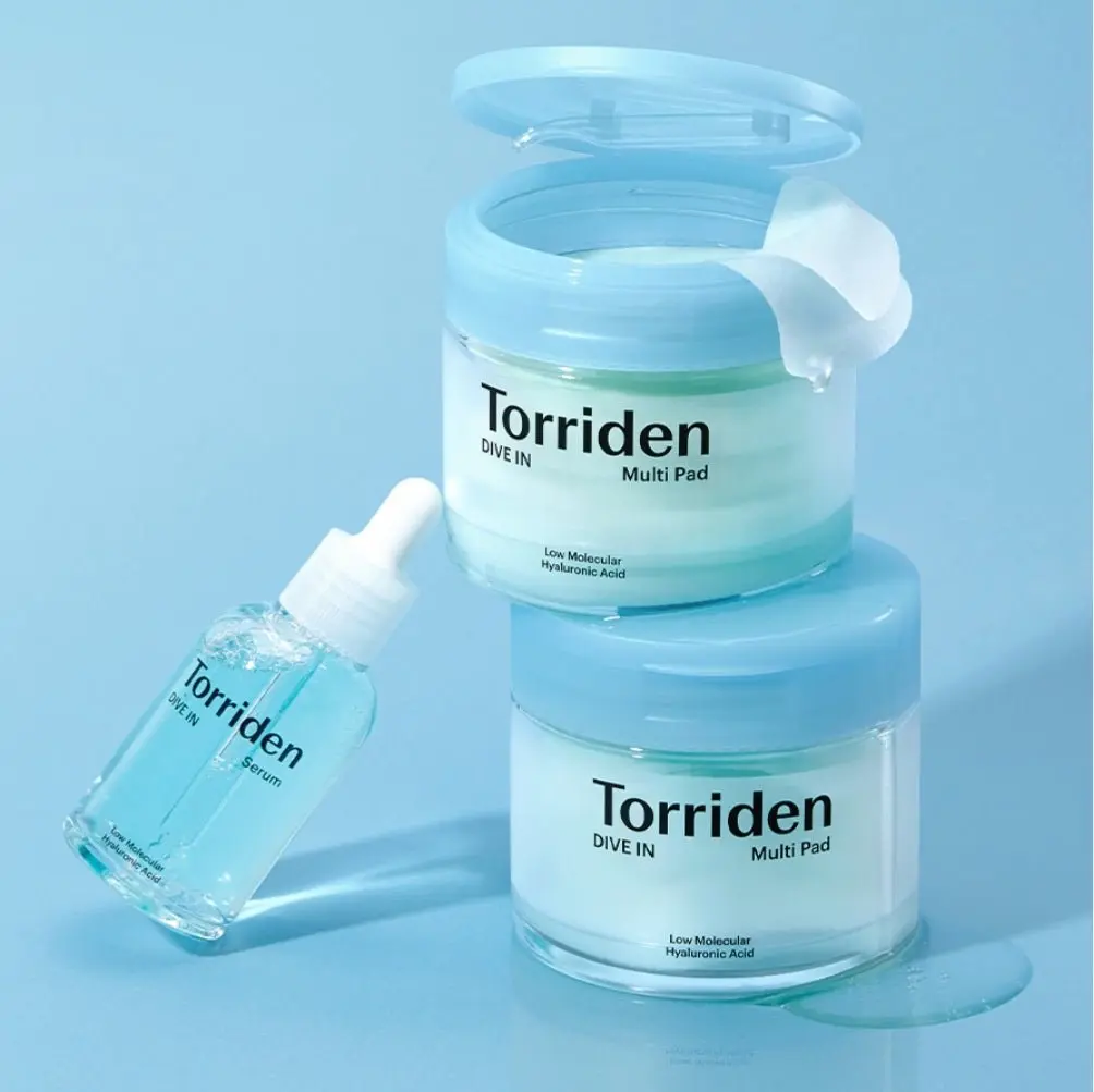 Torriden DIVE IN Low Molecular Hyaluronic Acid Multi Pad 80шт