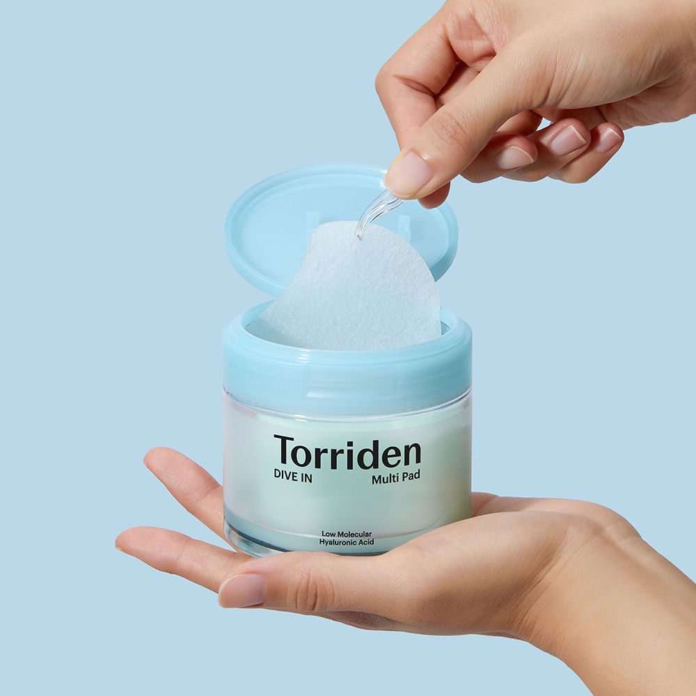 Torriden DIVE IN Low Molecular Hyaluronic Acid Multi Pad 80шт
