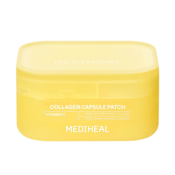 Kirkastavat C-vitamiinilaastarit Turvotukseen ja Pigmenttimuutoksiin Mediheal Vitamin C Collagen Capsule Patch 60kpl