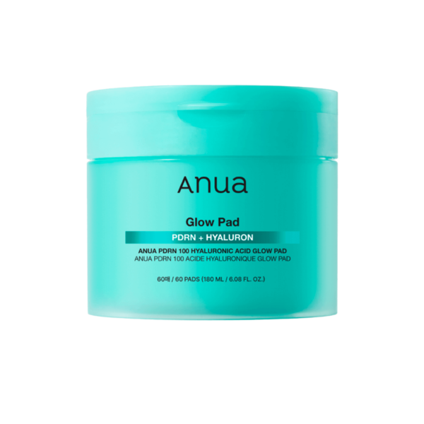 Tehokkaasti Kosteuttavat PDRN-Tyynyt Anua PDRN 100 Hyaluronic Acid Glow Pad 60kpl