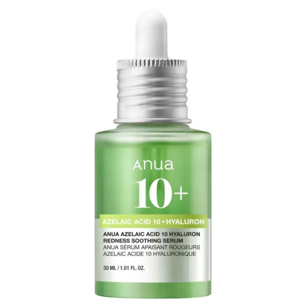 Seerumi Punoitukseen ja Finneihin Anua Azelaic Acid 10+ Hyaluron Redness Soothing Serum 30ml | Healthyskin.ee