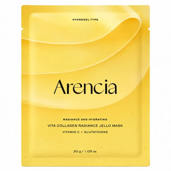 Kirkastava ja viilentävä hydrogeelinaamio Arencia Vita Collagen Radiance Jello Mask | Healthyskin.fi