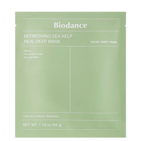 Rauhoittava merilevähydrogeelinaamio Biodance | Healthyskin.ee