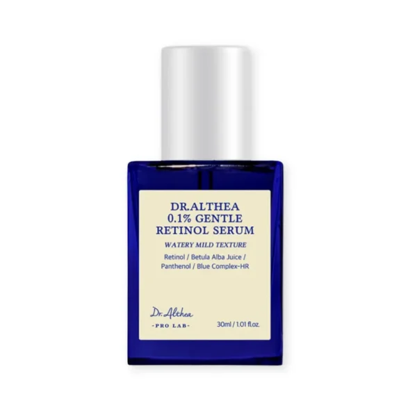 Ihoa Silottava Retinoliseerumi Herkälle Iholle Dr. Althea 0.1% Gentle Retinol Serum 30ml | Healthyskin.ee