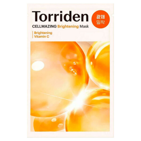 Kirkastava Kangasnaamio Hehkuvalle Iholle Torriden Cellmazing Brightening Mask | Healthyskin.ee