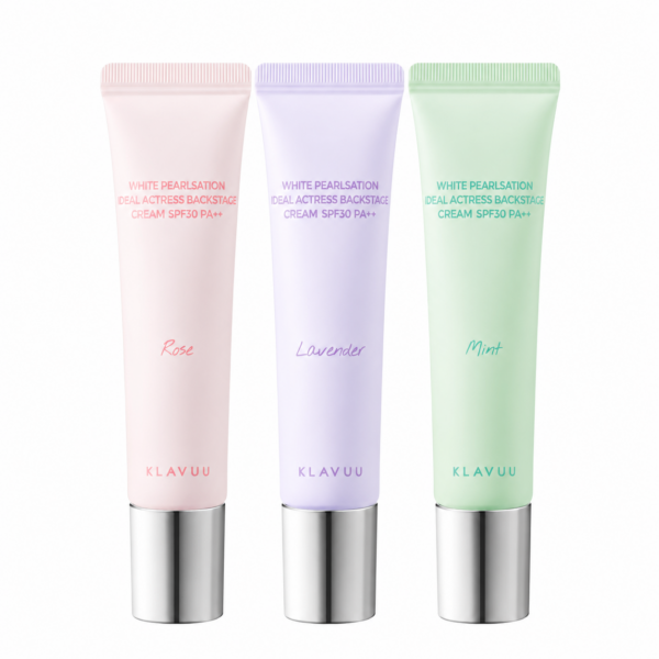 Kosteuttava Meikinpohjustusvoide 5-in-1 Klavuu White Pearlsation Ideal Actress Backstage Cream SPF30 PA++ 10ml | Healthyskin.ee