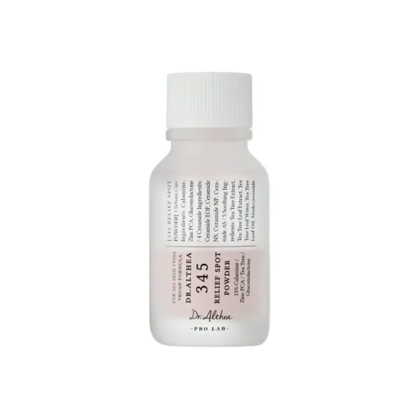 Rauhoittava Kohdehoito Dr. Althea 345 Relief Spot Powder 15ml | Healthyskin.fi