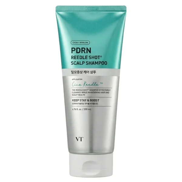 Hiuspohjan Shampoo PDRN:llä ja Mikroneuloilla VT Cosmetics PDRN Reedle Shot Scalp Shampoo 200ml | Healthyskin.ee
