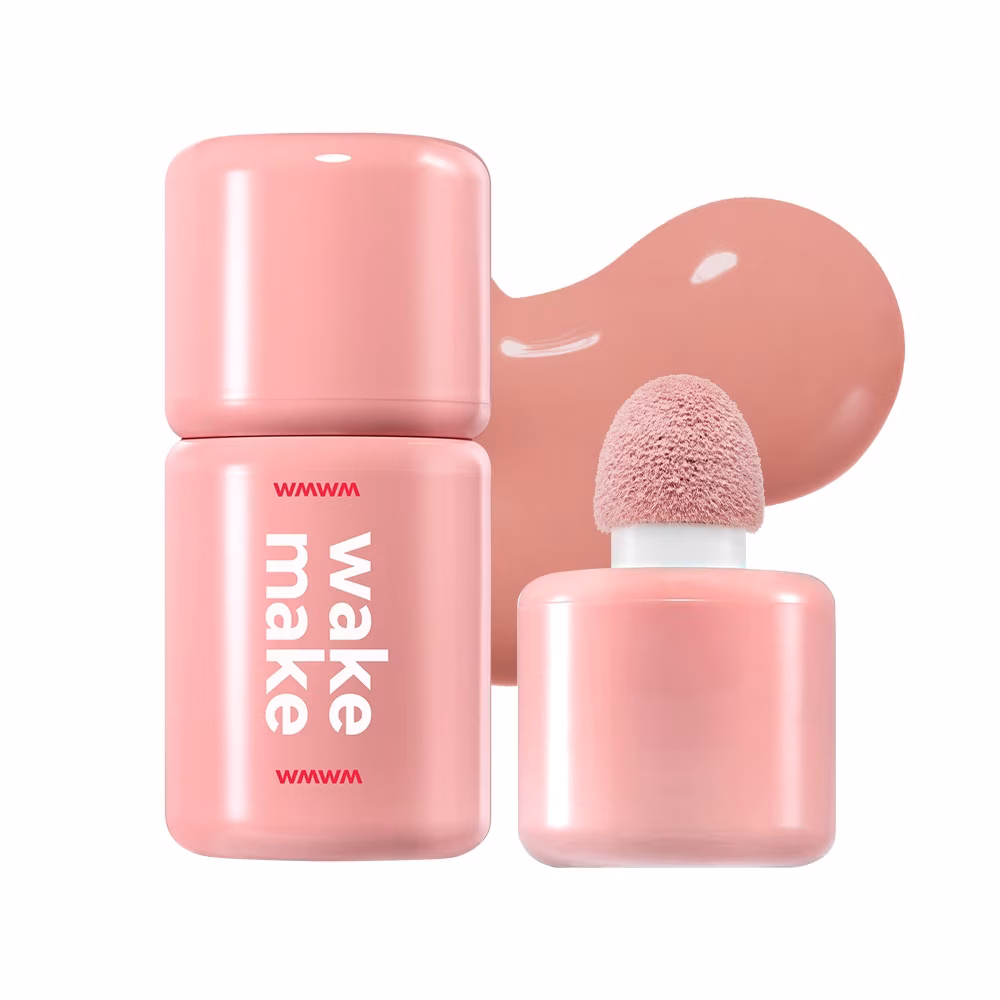Poskipuna WAKEMAKE Shaking Blur Cheek 06 Fig Tea 4g - Image 2
