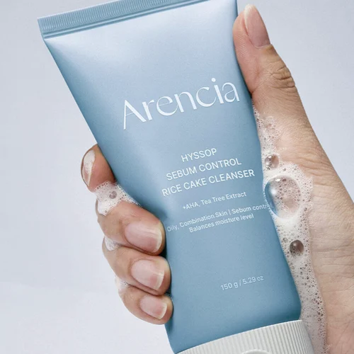 Arencia Hyssop Sebum Control Rice Cake Cleanser 150г | Healthyskin.ee