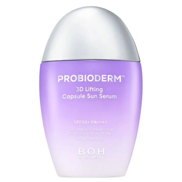 Aurinkosuojaseerumi Peptideillä BIOHEAL BOH Probioderm 3D Lifting Capsule Sun Serum SPF50+ PA++++ 50ml | Healthyskin.ee